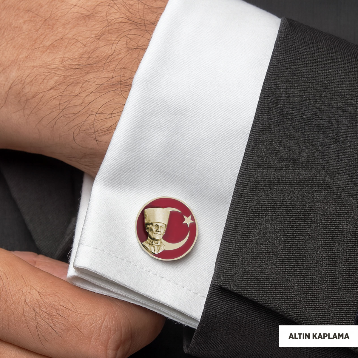 925 Ayar Gümüş Atatürk Kol Düğmesi, Atatürk Kol Düğmesi, Özel Tasarım ve Usta El İşçiliği Atatürk Kol Düğmesi 925 Ayar Gümüş Atatürk Kol Düğmesi, Atatürk Kol Düğmesi, Özel Tasarım ve Usta El İşçiliği Atatürk Kol Düğmesi