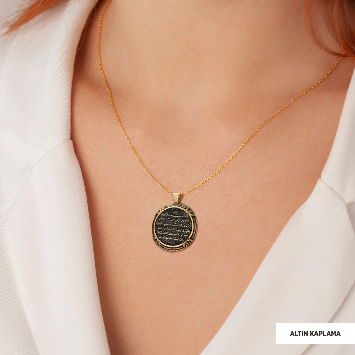 925 Ayar Gümüş Ayetel Kürsi Kolye 925 Ayar Gümüş Ayetel Kürsi Kolye