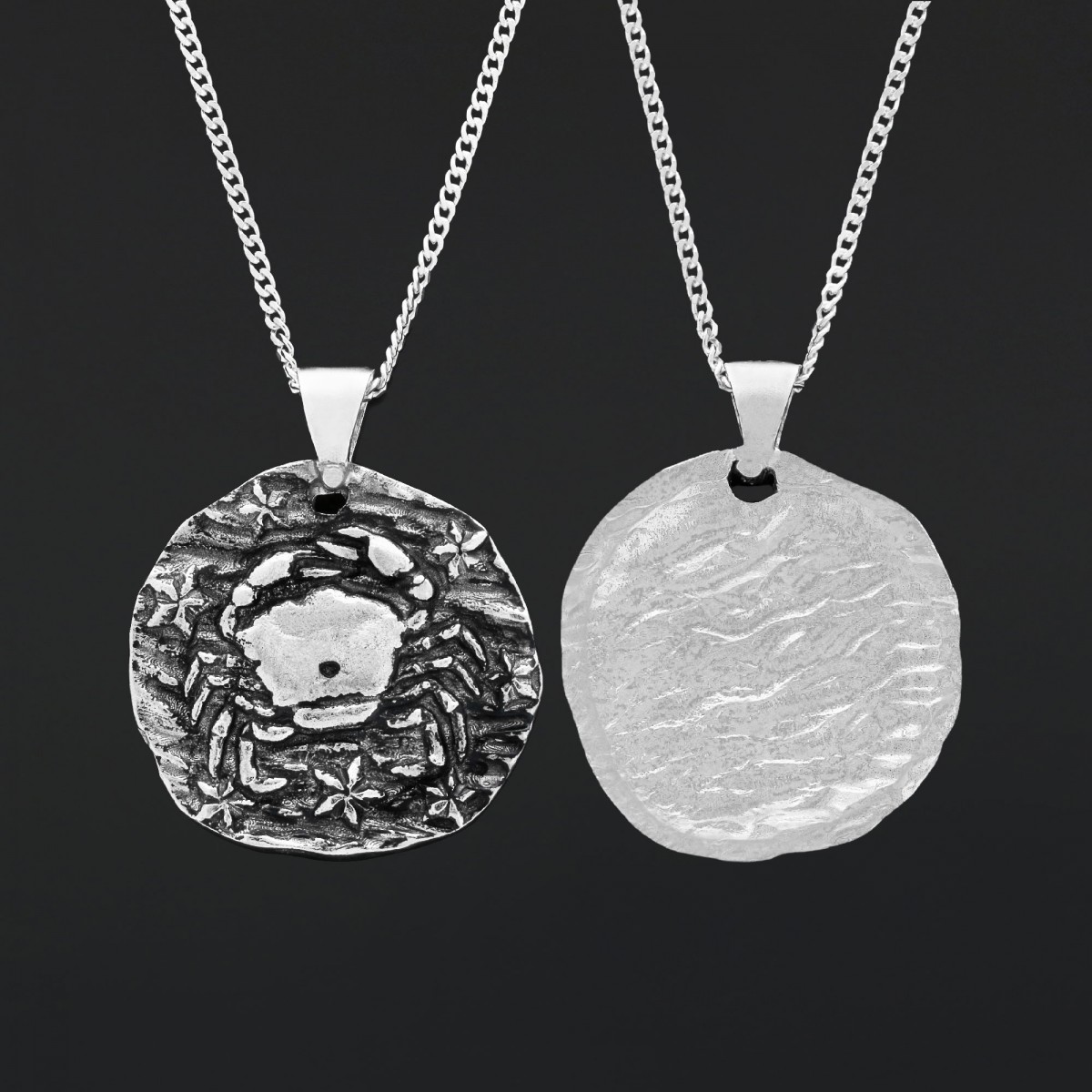 925 Ayar Gümüş Gold Kaplama Özel Tasarım Yengeç Burcu Kolye 925 Ayar Gümüş Gold Kaplama Özel Tasarım Yengeç Burcu Kolye