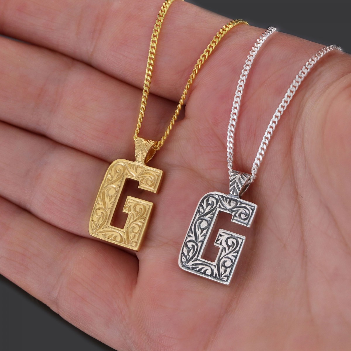 925 Ayar Gümüş Kişiye Özel İsminin Baş Harfi G Kadın Kolye 925 Ayar Gümüş Kişiye Özel İsminin Baş Harfi G Kadın Kolye