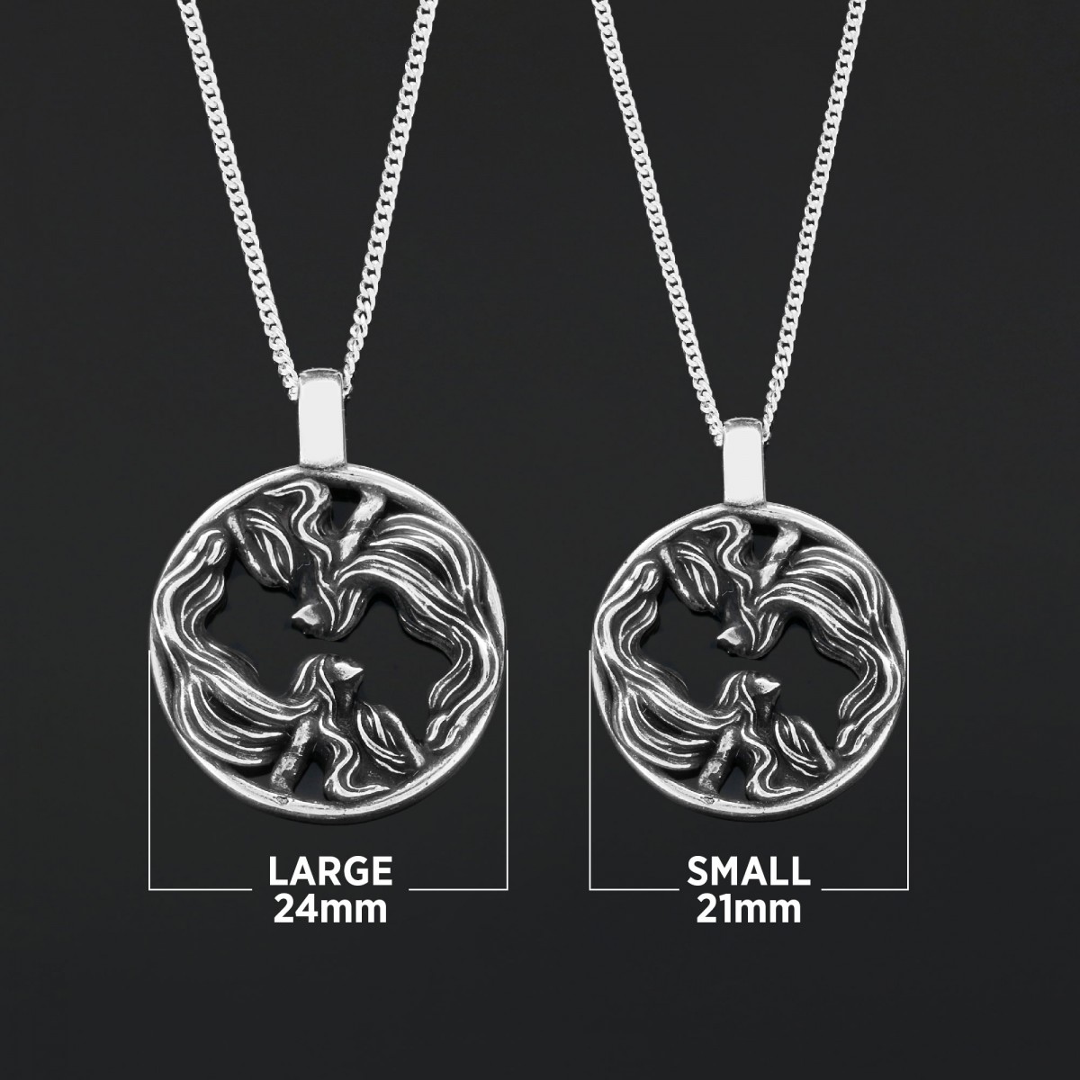 925 Ayar Gümüş Özel Üretim İkizler Burcu Kolye 925 Ayar Gümüş Özel Üretim İkizler Burcu Kolye