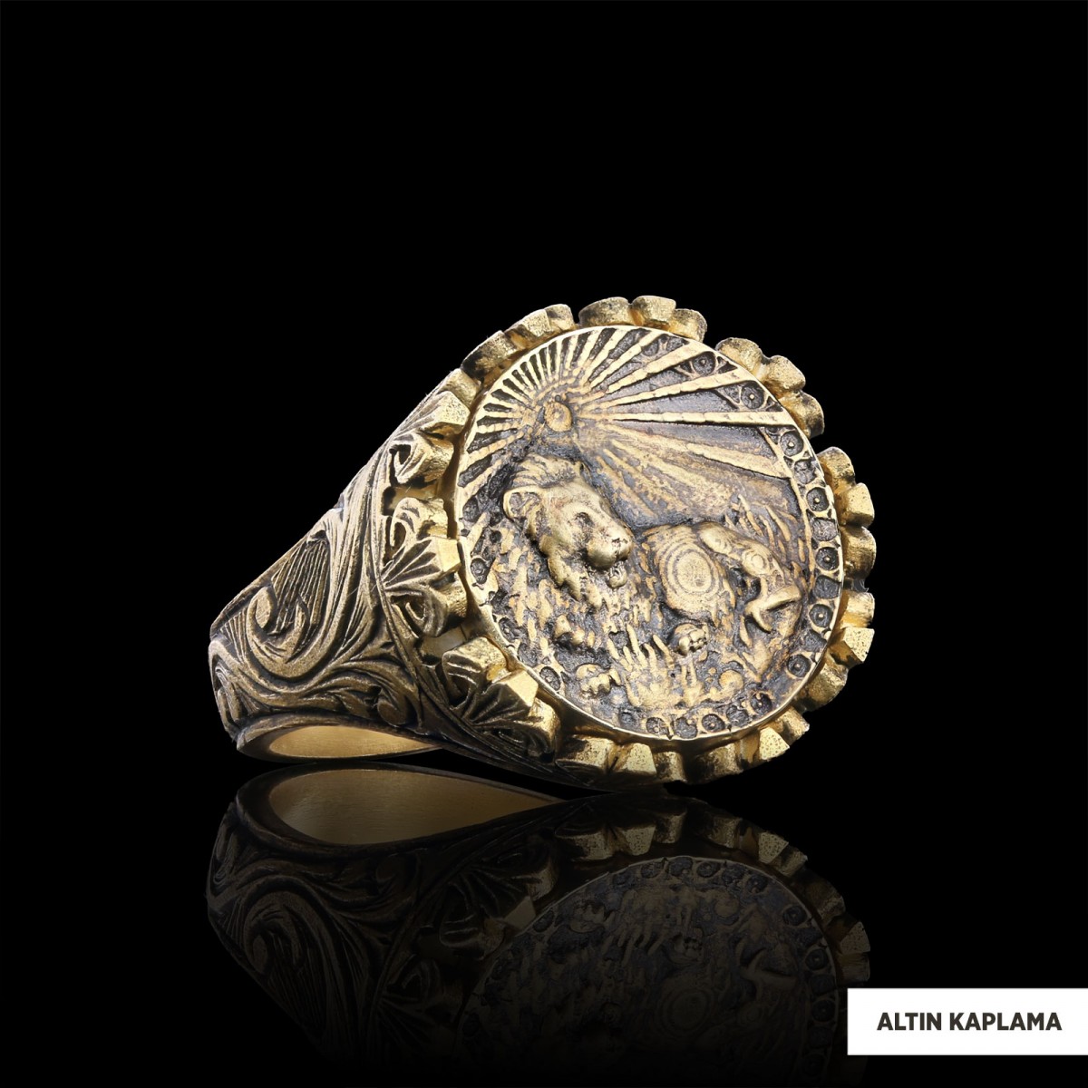 Aslan Burcu Gümüş Yüzük, 925 Ayar Gümüş Aslan Burç Yüzük Aslan Burcu Gümüş Yüzük, 925 Ayar Gümüş Aslan Burç Yüzük