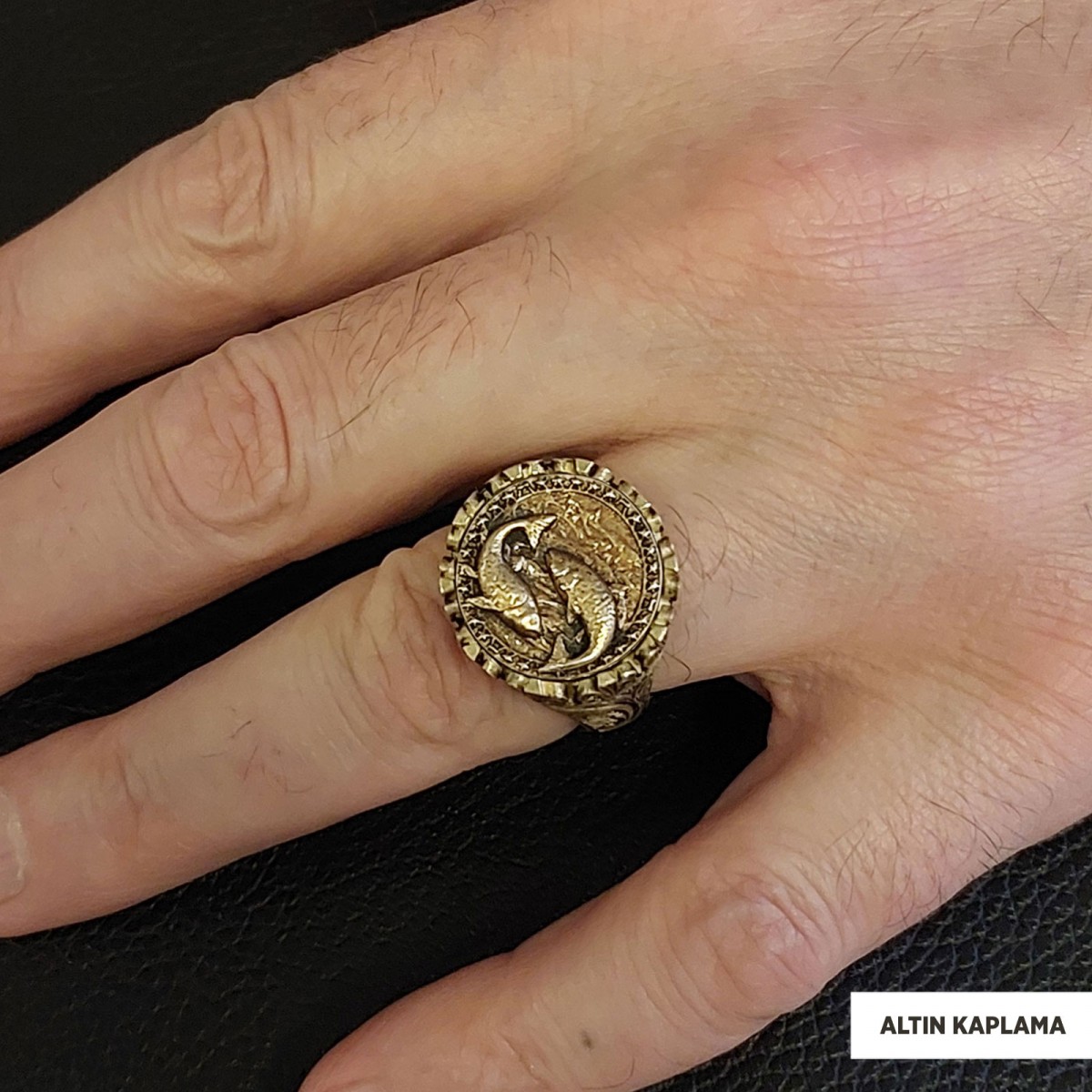 Balık Burcu Yüzük, 925 Ayar Gümüş Balık Burç Yüzük Balık Burcu Yüzük, 925 Ayar Gümüş Balık Burç Yüzük