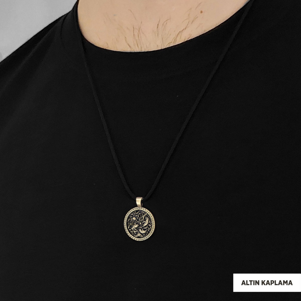 Balık ve Lotus Kolye