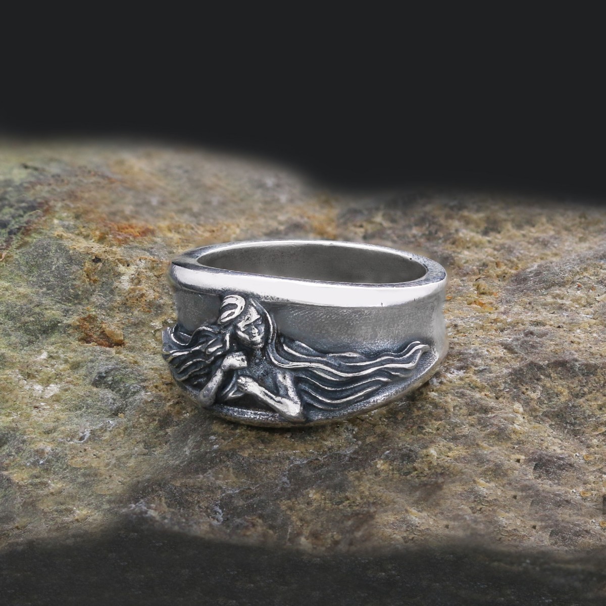 Başak Burcu El Yapımı 925 Ayar Gümüş Kadın Yüzük Başak Burcu El Yapımı 925 Ayar Gümüş Kadın Yüzük