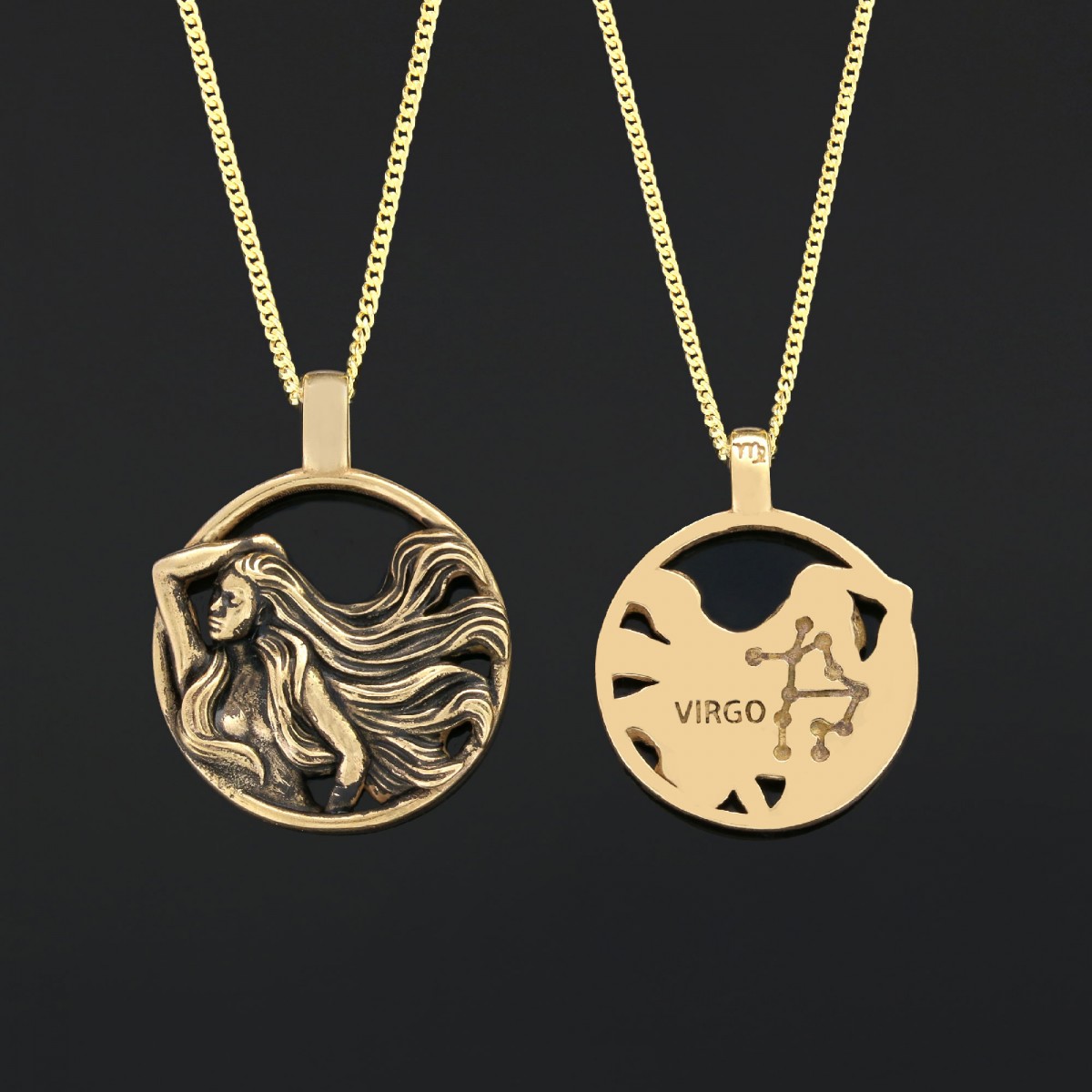 Başak Burcu Özel Üretim Gümüş Kolye Başak Burcu Özel Üretim Gümüş Kolye