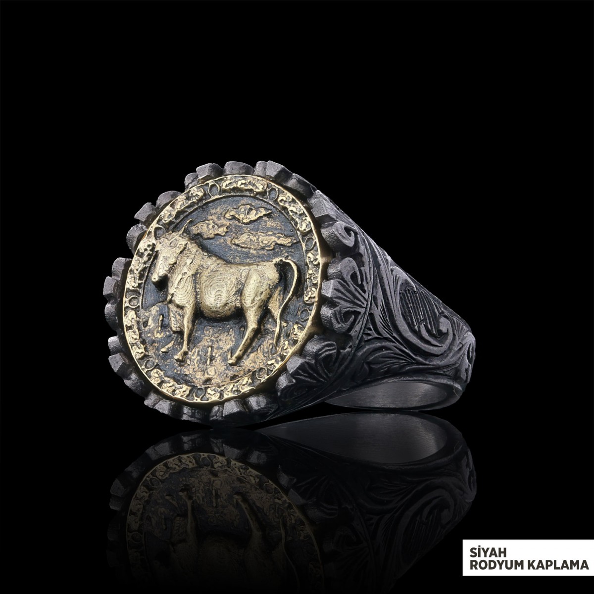 Boğa Burcu Yüzük, 925 Ayar Gümüş Boğa Burç Yüzük Boğa Burcu Yüzük, 925 Ayar Gümüş Boğa Burç Yüzük