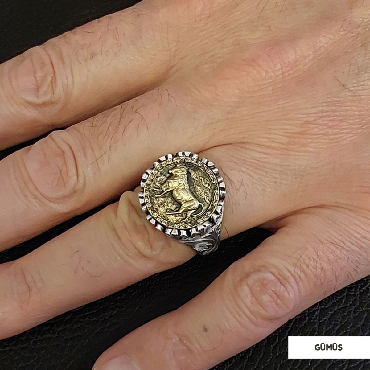 Boğa Burcu Yüzük, 925 Ayar Gümüş Boğa Burç Yüzük Boğa Burcu Yüzük, 925 Ayar Gümüş Boğa Burç Yüzük