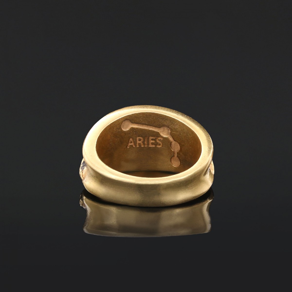 Burcunuza Özel Doğum Haritalı Koç Burcu Kadın Yüzük Burcunuza Özel Doğum Haritalı Koç Burcu Kadın Yüzük