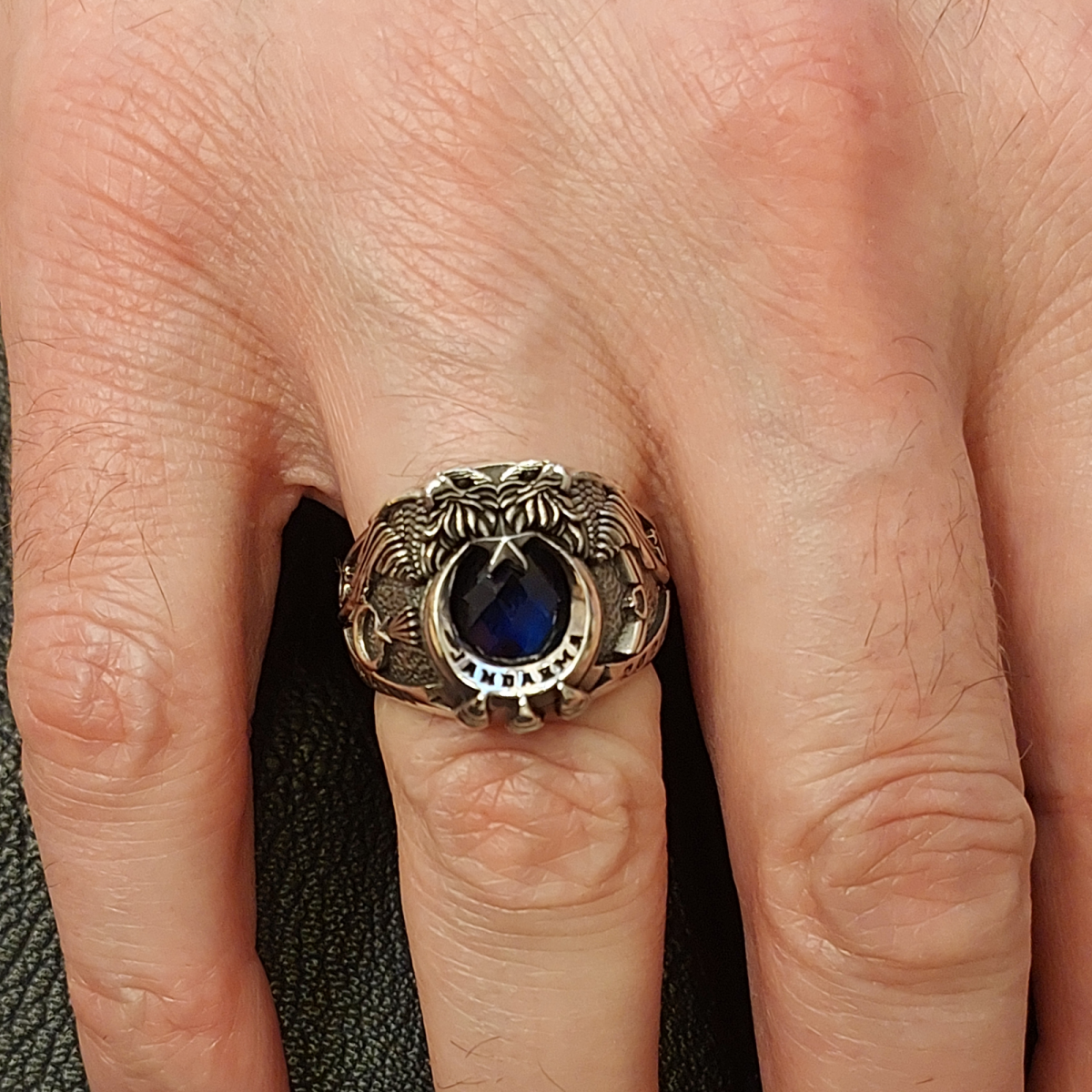 Çift Başlı Kartal Jandarma Komando Yüzüğü 2026