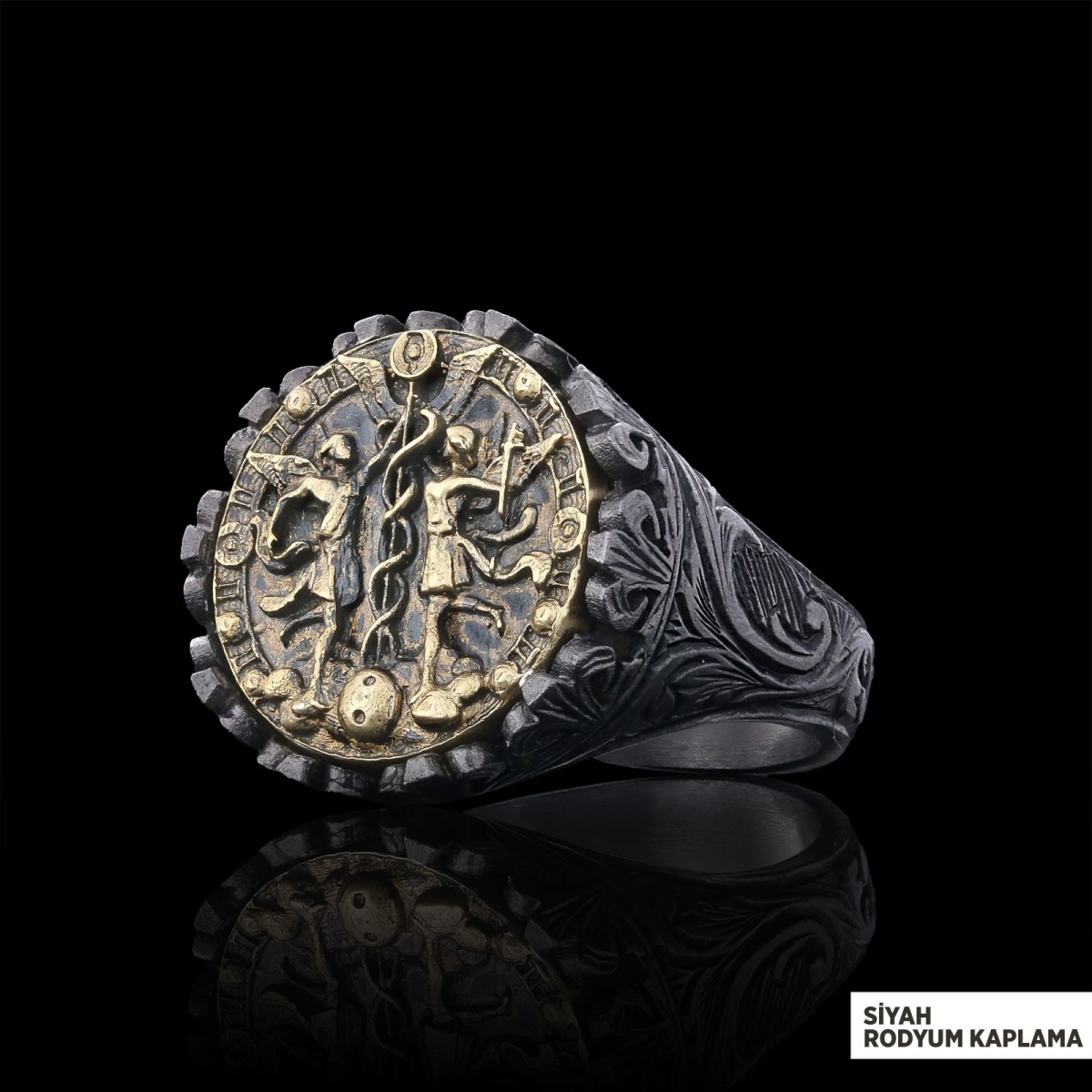 İkizler Burcu Yüzük, 925 Ayar Gümüş İkizler Burç Yüzük İkizler Burcu Yüzük, 925 Ayar Gümüş İkizler Burç Yüzük