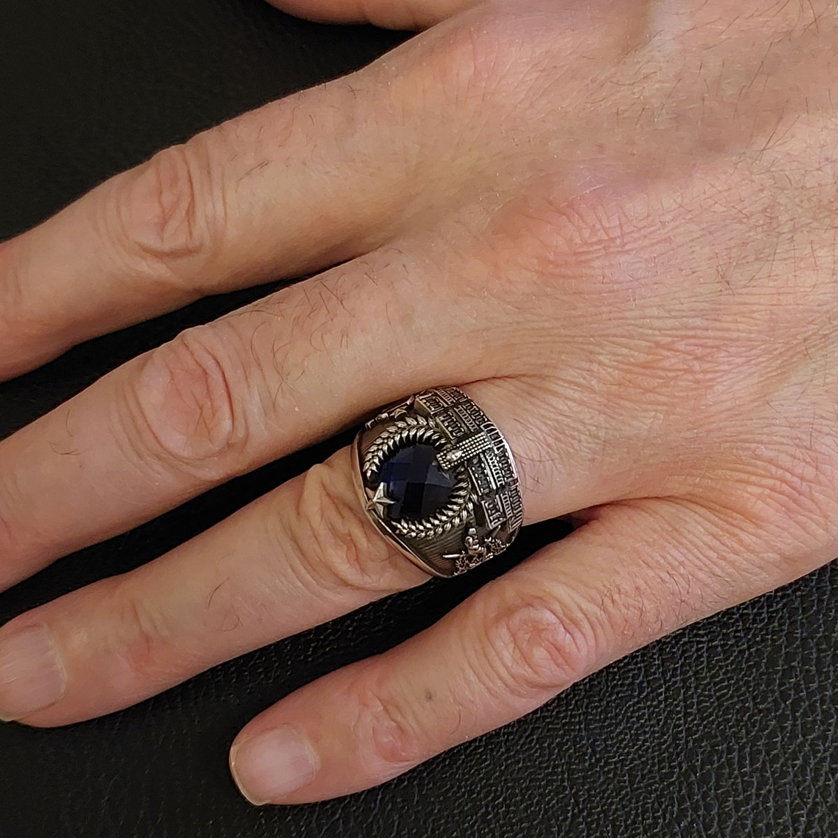 Kara Harp Okulu Yüzüğü 2025, Harbiye Anıtı Yüzük, Kara Harp Okulu 1283 Anı Yüzüğü, KHO Yüzüğü