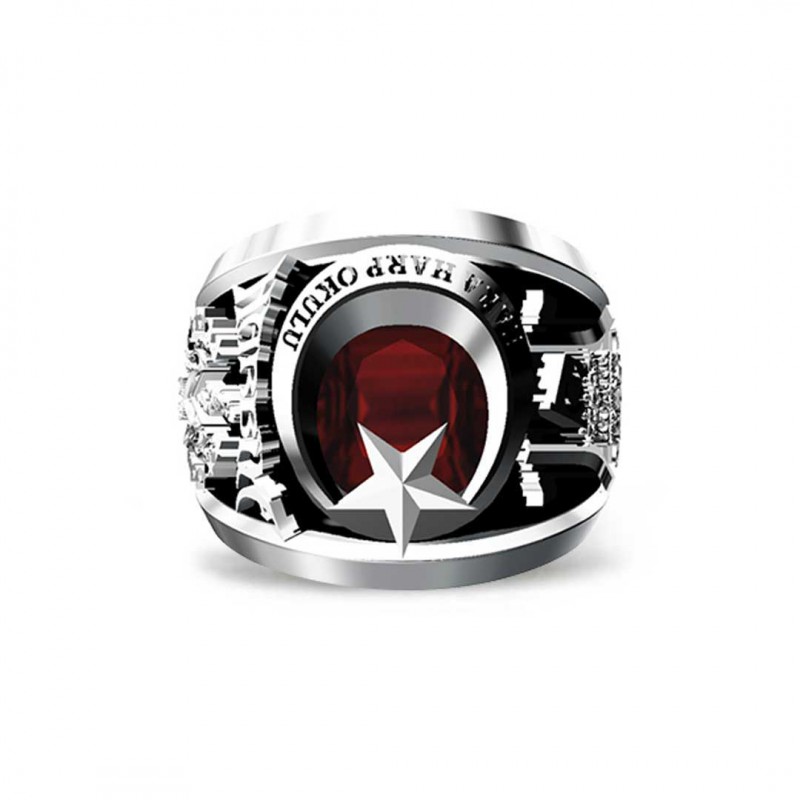 Kara Harp Okulu Yüzüğü Harbiye 2007-158. Dönem