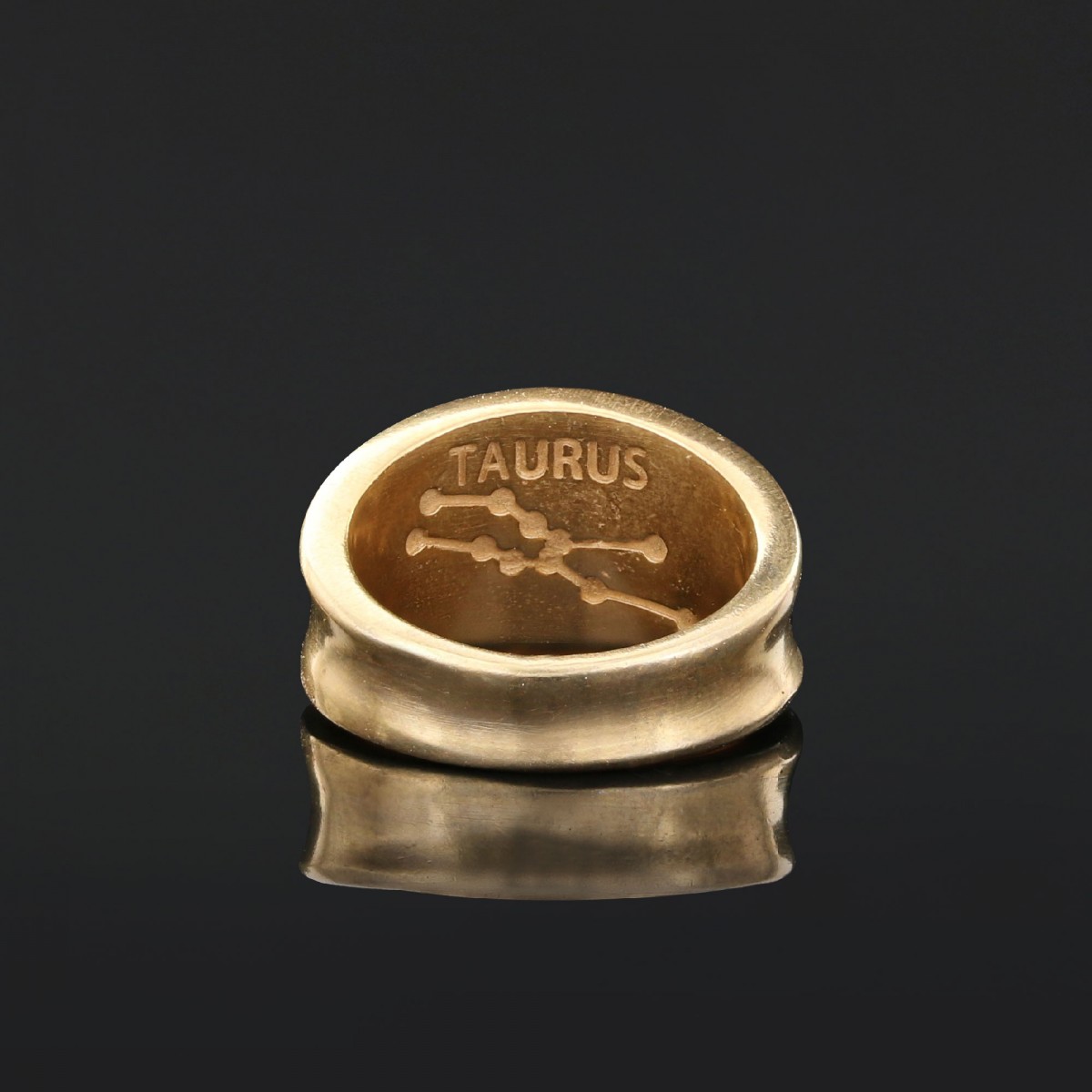 Kişiye Özel Boğa Burcu Kadın Yüzük Kişiye Özel Boğa Burcu Kadın Yüzük