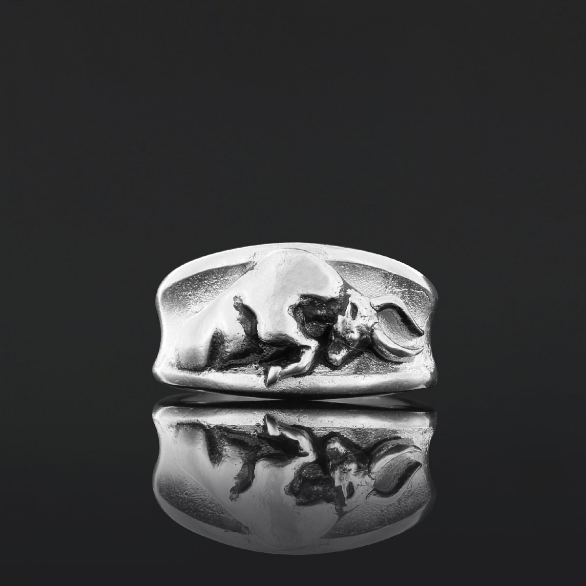 Kişiye Özel Boğa Burcu Kadın Yüzük Kişiye Özel Boğa Burcu Kadın Yüzük