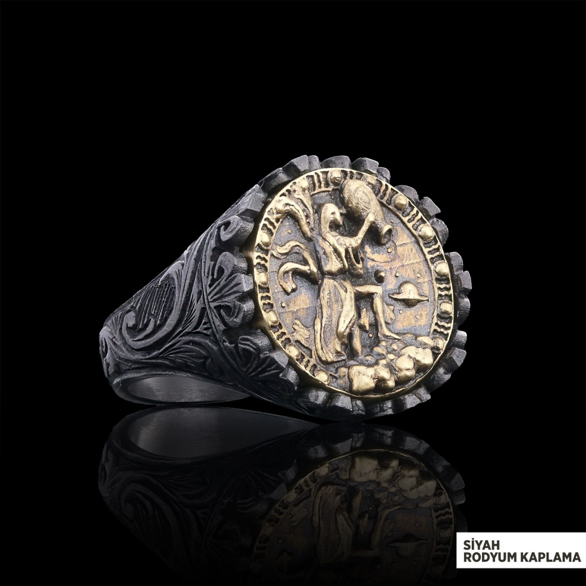 Kova Burcu Yüzük, 925 Ayar Gümüş Kova Burç Yüzük Kova Burcu Yüzük, 925 Ayar Gümüş Kova Burç Yüzük