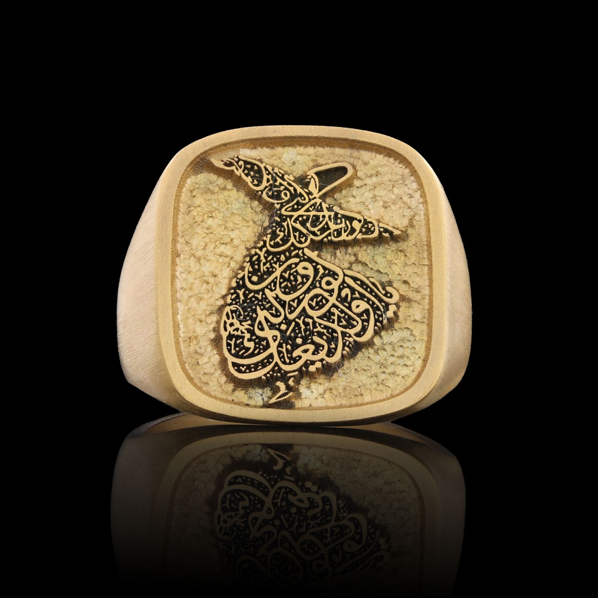 Mevlana Yüzük Gümüş Özel Tasarım Mevlana Yüzük Gümüş Özel Tasarım