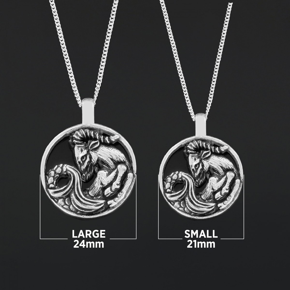 Oğlak Burcu El Yapımı Özel Gümüş Kolye Oğlak Burcu El Yapımı Özel Gümüş Kolye