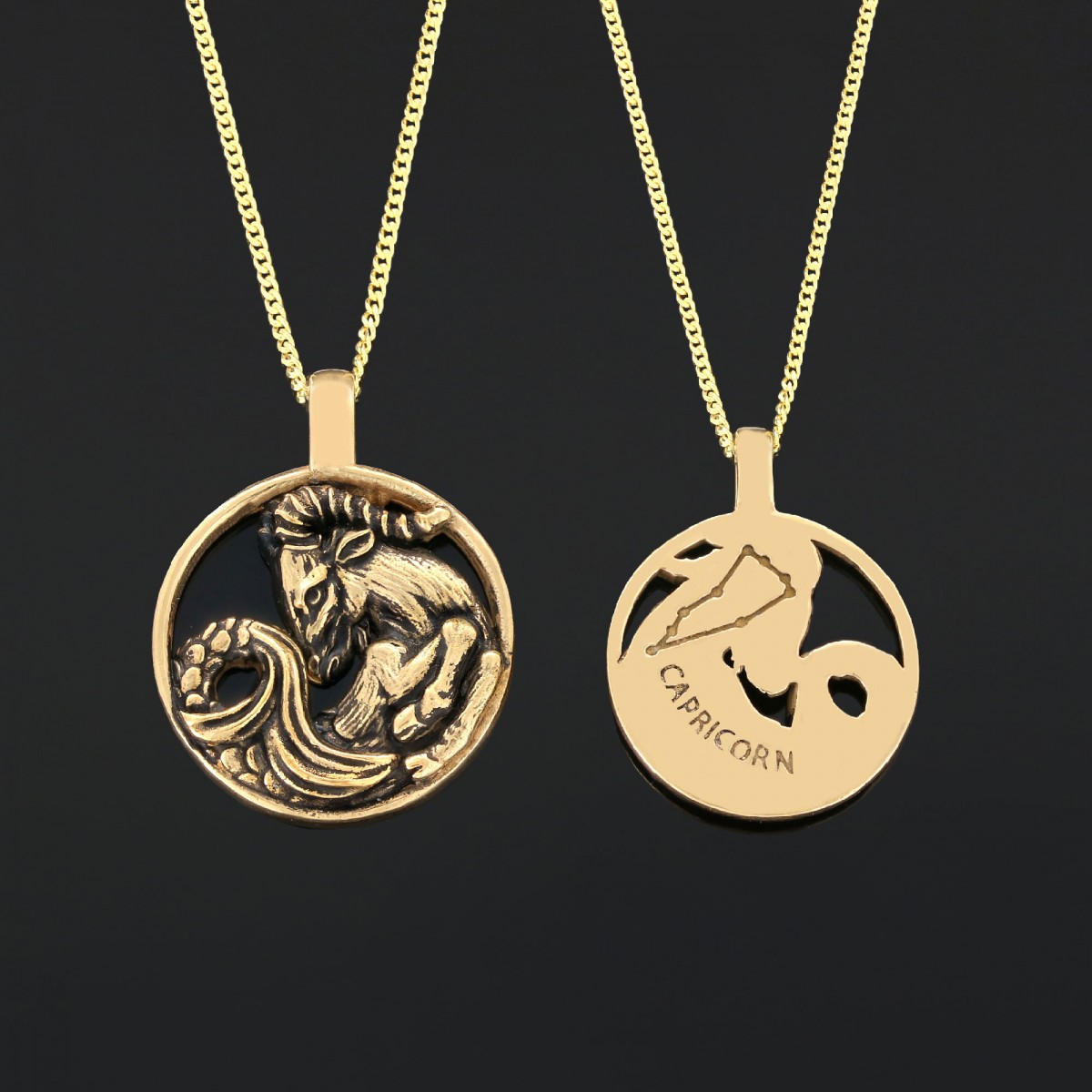 Oğlak Burcu El Yapımı Özel Gümüş Kolye Oğlak Burcu El Yapımı Özel Gümüş Kolye