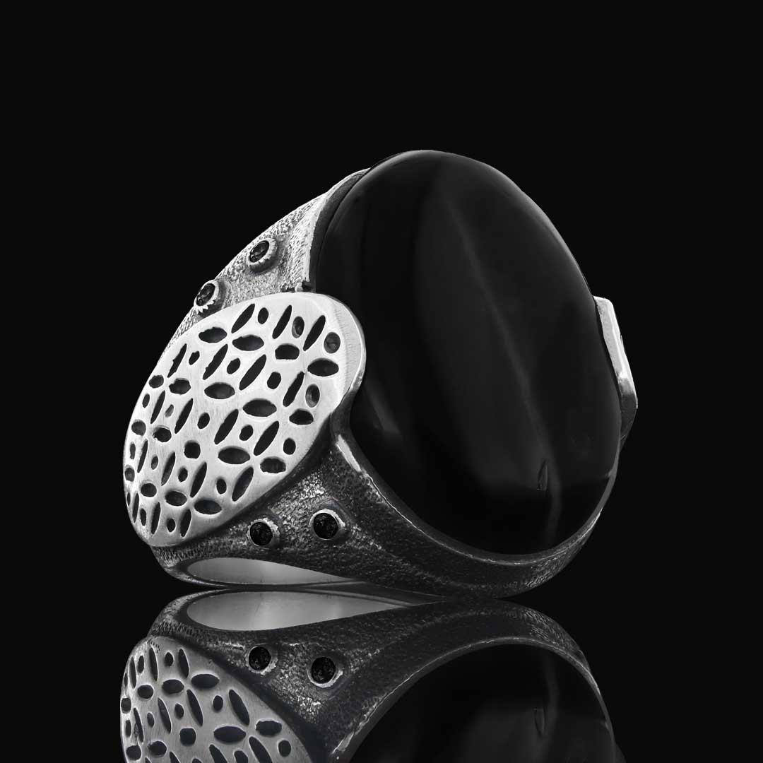 Oniks Taşlı Erkek Yüzük, Yüzük, Özel Tasarım Oniks Yüzük, Siyah Akik Yüzük Oniks Taşlı Erkek Yüzük, Yüzük, Özel Tasarım Oniks Yüzük, Siyah Akik Yüzük