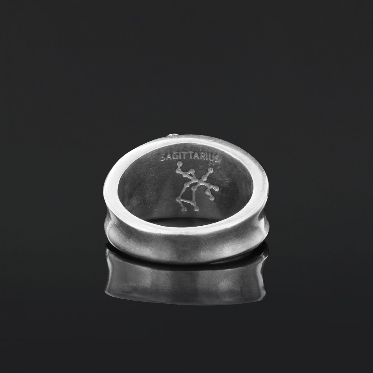 Yay Burcu 925 Ayar Gümüş Özel Üretim El Yapımı Yüzük Yay Burcu 925 Ayar Gümüş Özel Üretim El Yapımı Yüzük