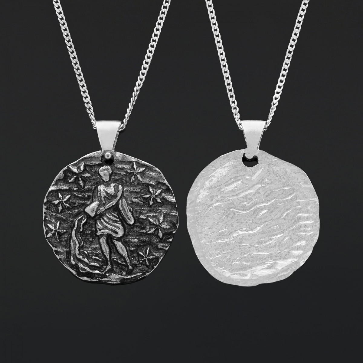 Zodyak Özel Koleksiyonu Kova Burcu Kolye Gümüş Zodyak Özel Koleksiyonu Kova Burcu Kolye Gümüş