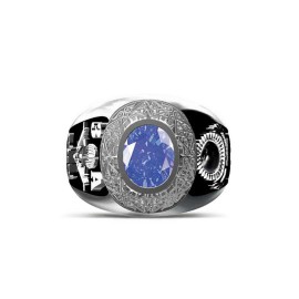 Gümüş Kazakistan Yüzüğü