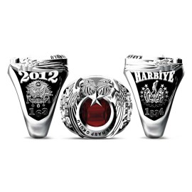 Kara Harp Okulu Yüzüğü 2012 Harbiye 163.Dönem