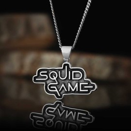 Squid Game Kolyesi 925 Ayar Gümüş